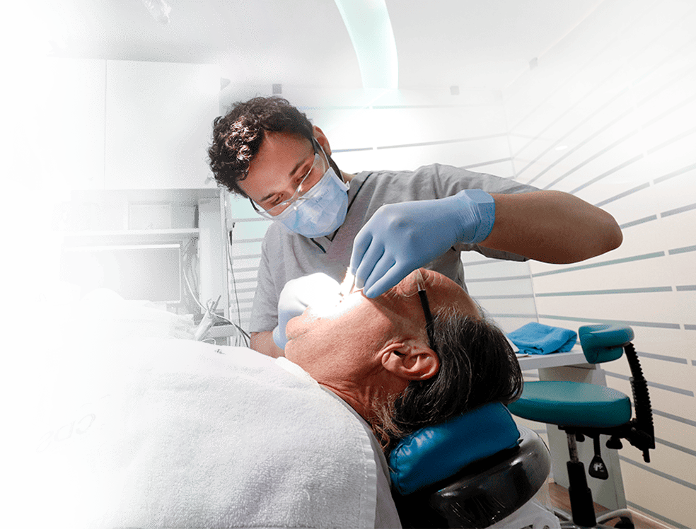 snap on dentures placement in cancun